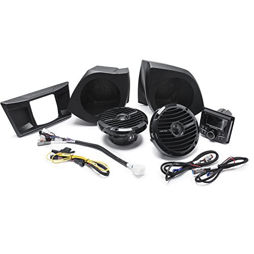 Rockford Fosgate YXZ-STAGE2 Stereo and Front Speaker Kit for Select 2016-2021 Yamaha YXZ Models Rockford Fosgate YXZ-STAGE2 Stereo and Front Speaker Kit for Select 2016-2021 Yamaha YXZ Models